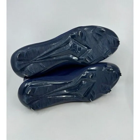 Adidas AdiZero Afterburner 8 Mens Metal Baseball Cleats Size 13 Navy Blue H00978