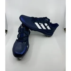 Adidas AdiZero Afterburner 8 Mens Metal Baseball Cleats Size 13 Navy Blue H00978