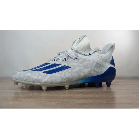 Adidas Adizero &quot;Young King&quot; New Reign Floral - Blue‎ Football Shoes Size 11