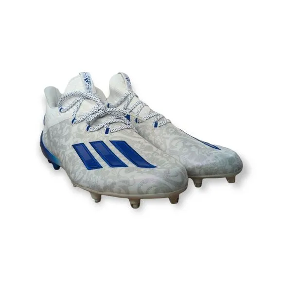Adidas Adizero &quot;Young King&quot; New Reign Floral - Blue‎ Football Shoes Size 11
