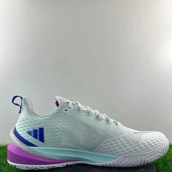 Adidas Adizero Cybersonic Men Size 12 White Hardcourt Tennis Shoes ID8562 NEW