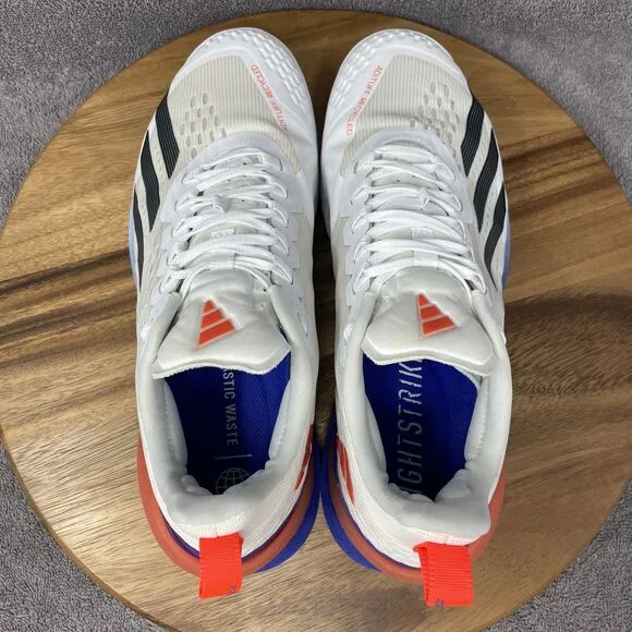Adidas Adizero Cybersonic Men's Size 9.5 White Running Tennis Shoes Sneakers