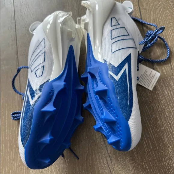 Adidas Adizero Electric Men's White and Blue Cleats