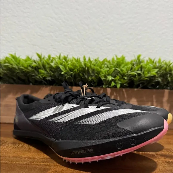 adidas Adizero Finesse Black Track Running Spikes IF1151 Men’s Size 9.5