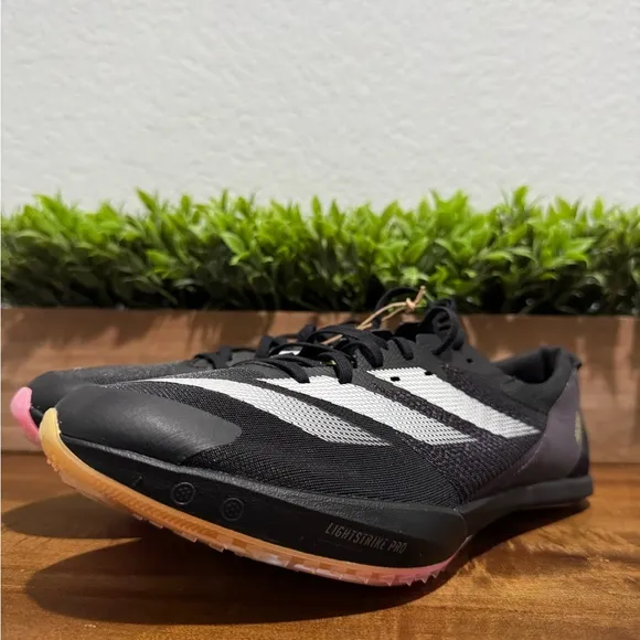 adidas Adizero Finesse Black Track Running Spikes IF1151 Men’s Size 9.5