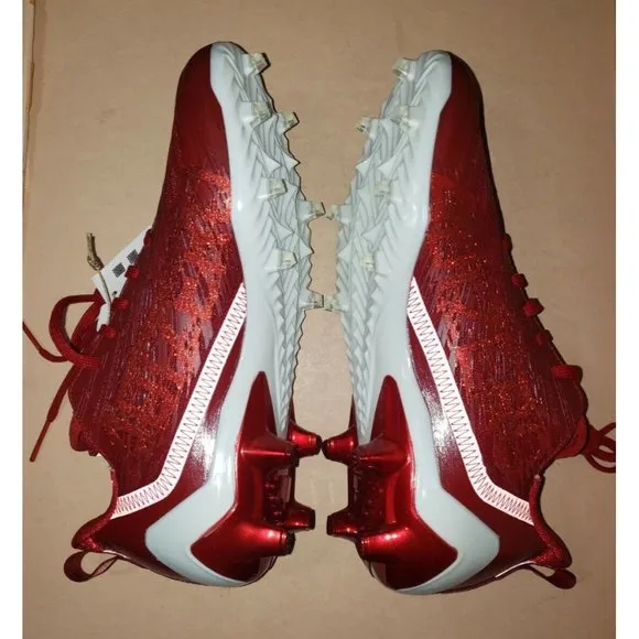Adidas AdiZero Football Cleats Red GW5058 Men's sizes 9 &amp; 13 NEW