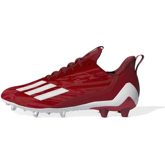 Adidas AdiZero Football Cleats Red GW5058 Men's sizes 9 &amp; 13 NEW