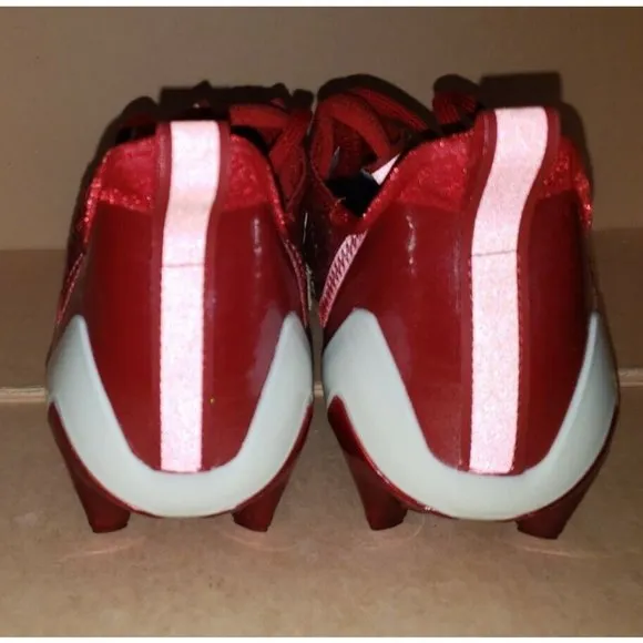 Adidas AdiZero Football Cleats Red GW5058 Men's sizes 9 &amp; 13 NEW