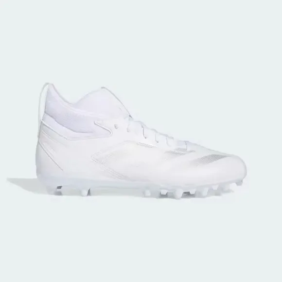 Adidas Adizero Impact.2 IF2512 Boots Men's White American Football Shoes NR9685