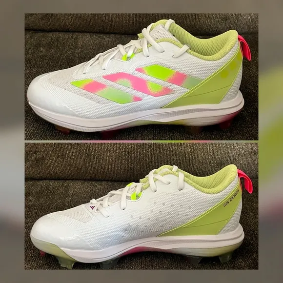 Adidas Adizero Instinct TPU Big Girl Youth Softball Cleats Shoes- Size 6