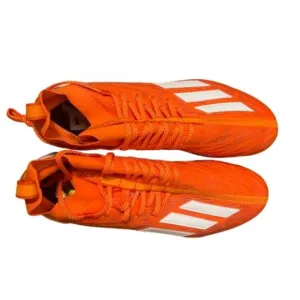 Adidas ADIZERO PRIMEKNIT Low Top Football Cleats Orange White‎ GV9628 Size 13