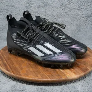 Adidas Adizero Primeknit RFS 'Black Purple' HP8861 Football Cleats Size 11