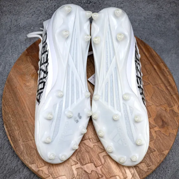 Adidas Adizero Primeknit White Football Cleats Mens Size 15 Shoes HP8860