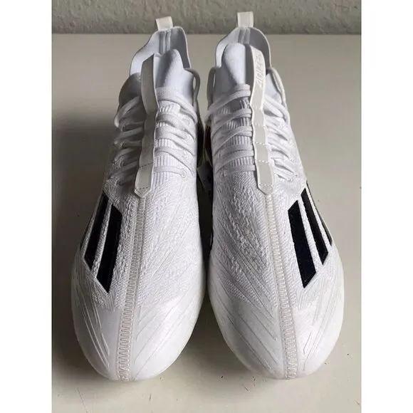 Adidas Adizero Primeknit RFS Football Cleats White Black HP8860 Men's Size 14
