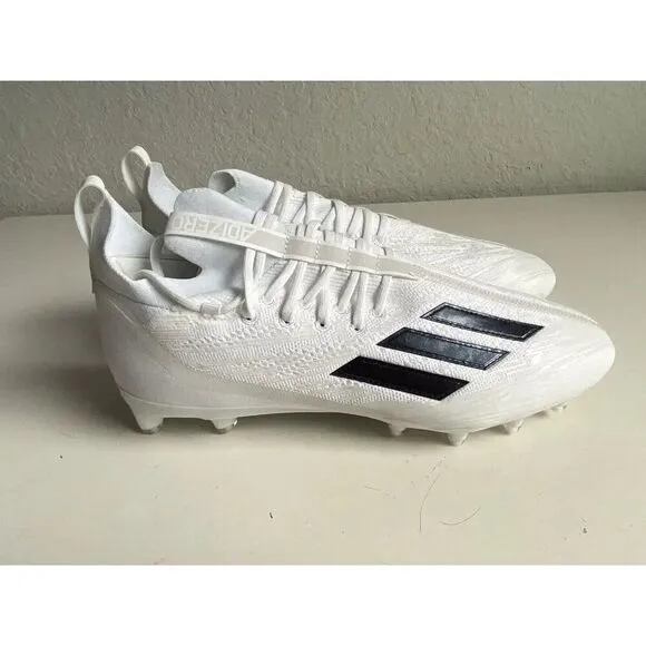 Adidas Adizero Primeknit RFS Football Cleats White Black HP8860 Men's Size 14