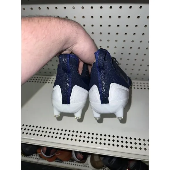 Adidas Adizero Scorch Mens Football Cleats Size 13 Navy Blue White FX4250