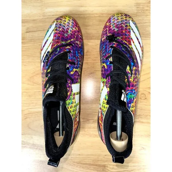 Adidas Adizero Texas 5 Star‎ 7.0 7v7 Football Cleats Shoes DA9171 Multicolor 13