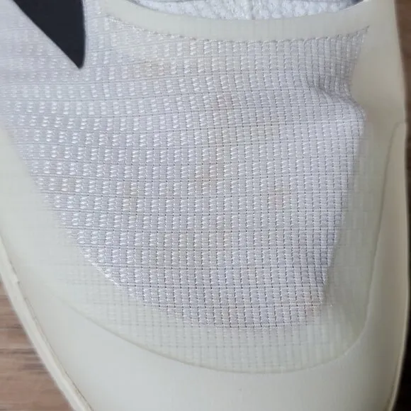 adidas Adizero Ubersonic Tennis Shoes Mens Size 13 White Black Athletic FZ4880