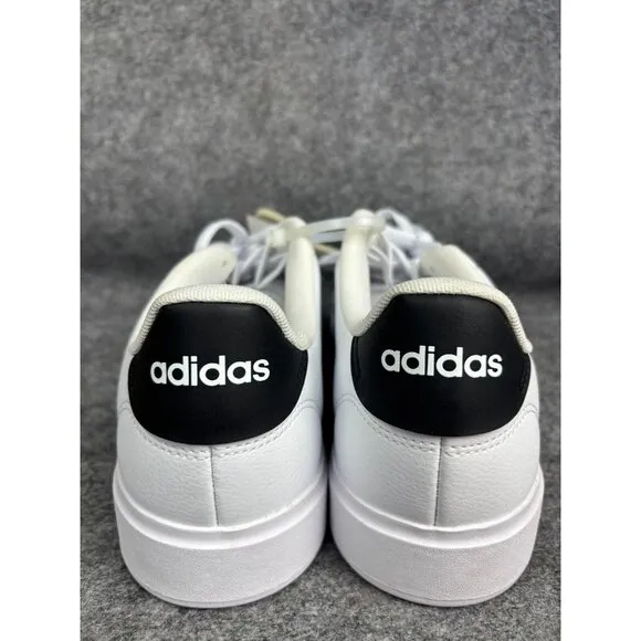 Adidas Advantage 2.0 Shoes Men's 11.5 White Black Tennis Sneaker NWT