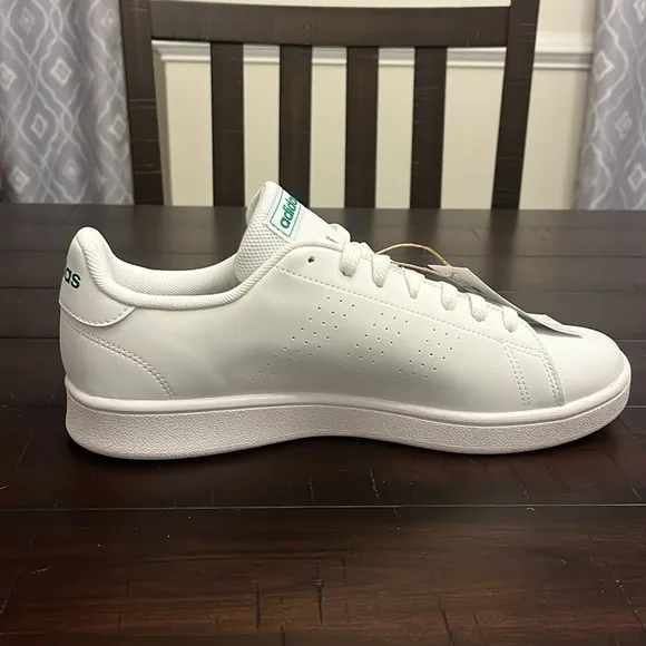 Adidas Advantage Base Tennis Shoes Sneakers new white GW2063 Mens Size 11