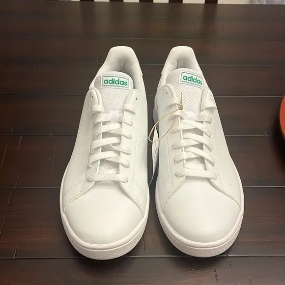 Adidas Advantage Base Tennis Shoes Sneakers new white GW2063 Mens Size 11