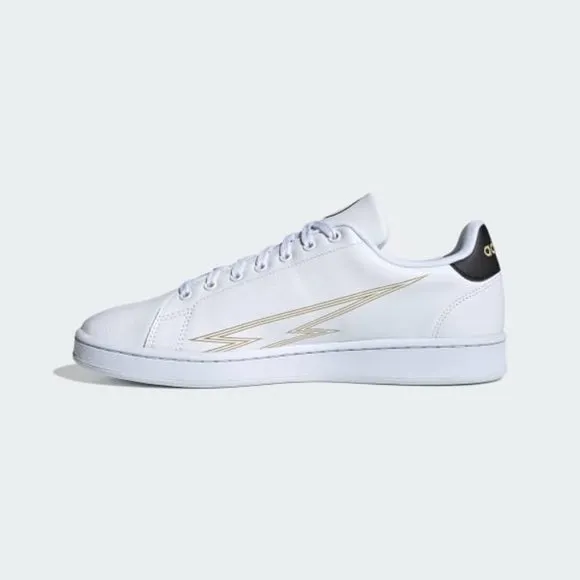 Adidas Advantage x Pokemon Low Mens Tennis Shoes White Black FW6670 NEW Size 7