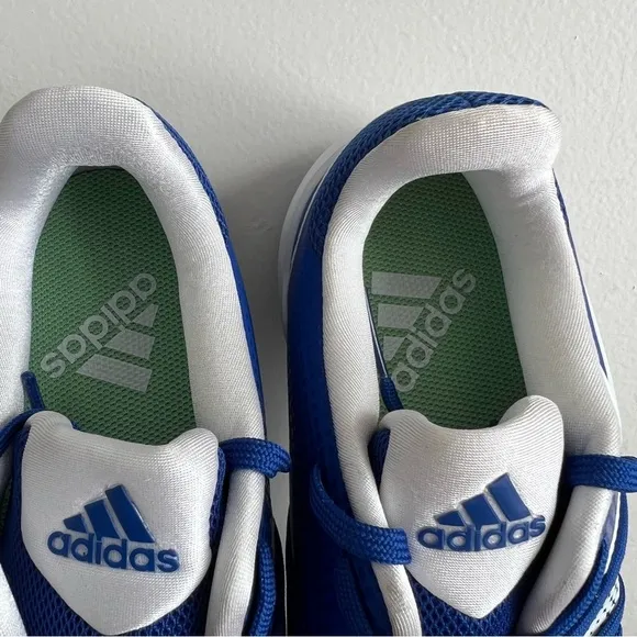 Adidas Afterburner 8 MD Baseball Men’s Blue White Cleats Size 11.5
