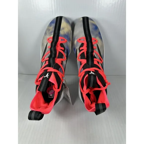 Adidas Afterburner x Daniel Patrick Baseball Cleats Multicolor H03813 Mens 11