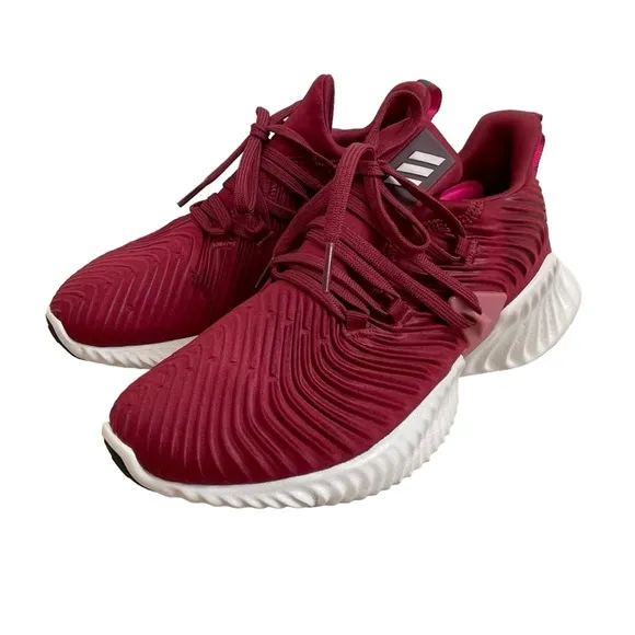 Adidas Alphabounce Instinct Running Sneakers Shoes Women’s Size 6.5 Burgundy