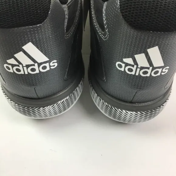 ADIDAS black white powerAlley 3 men’s baseball cleats 14