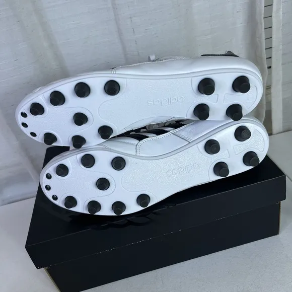 Adidas Copa Mundial Leather White Black Soccer Shoes Cleats ID4050 Men's Size 11