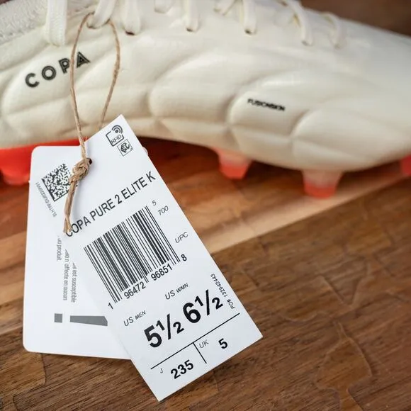 Adidas COPA Pure 2 Elite K Ivory Cleats Mens 5.5 Wmns 6.5 IF5443 NWT