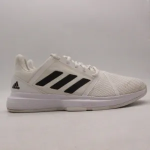 Adidas CourtJam Bounce Men's Size 13 White Tennis Shoes Sneakers FY2831