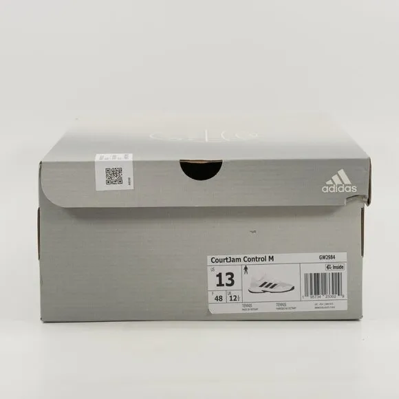 Adidas CourtJam Control 'White Black Outsole' GW2984 Tennis Pickleball