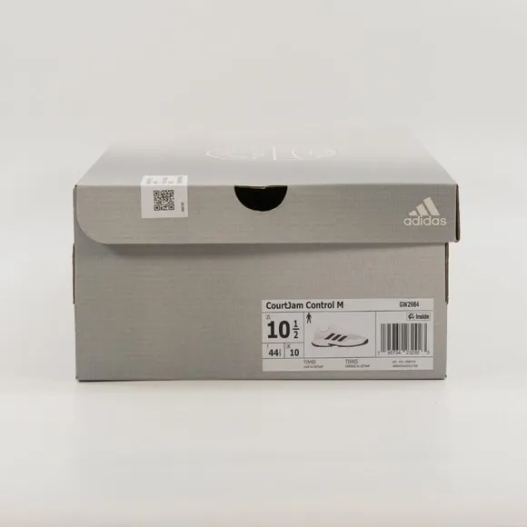 Adidas CourtJam Control 'White Black Outsole' GW2984 Tennis Pickleball