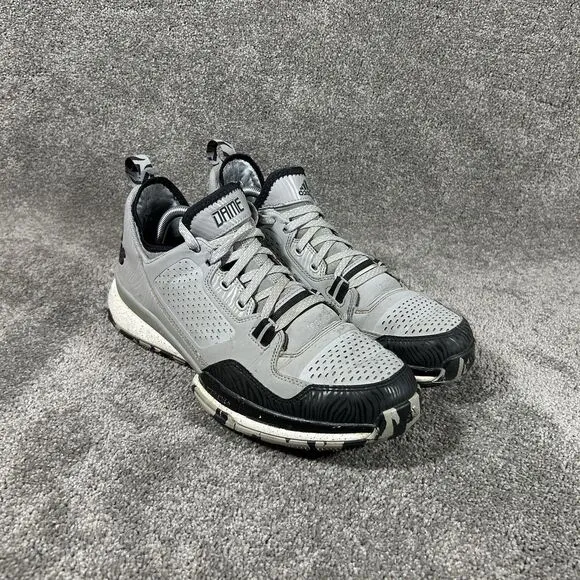Adidas D Lillard 1 Light Onix Dame Oakland Raiders Shoes S85165 Men’s Size 10