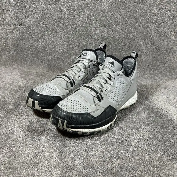 Adidas D Lillard 1 Light Onix Dame Oakland Raiders Shoes S85165 Men’s Size 10