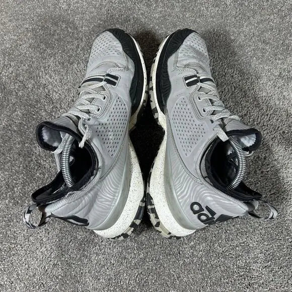 Adidas D Lillard 1 Light Onix Dame Oakland Raiders Shoes S85165 Men’s Size 10