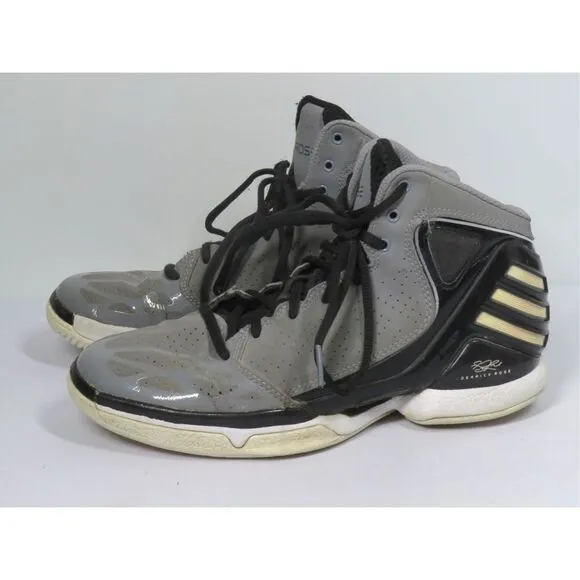 Adidas D Rose Derrick Rose 773 Grey Basketball Shoes Boys Youth Size 5.5
