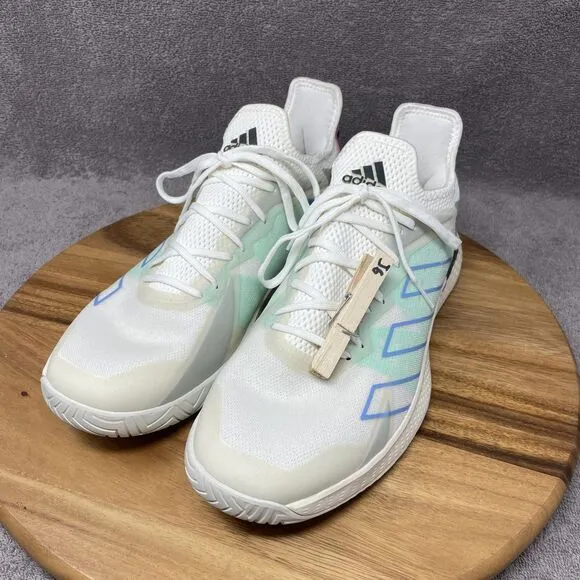 Adidas Defiant Speed SAMPLE Men's Size 9 White Pickleball Tennis Shoes GZ1425