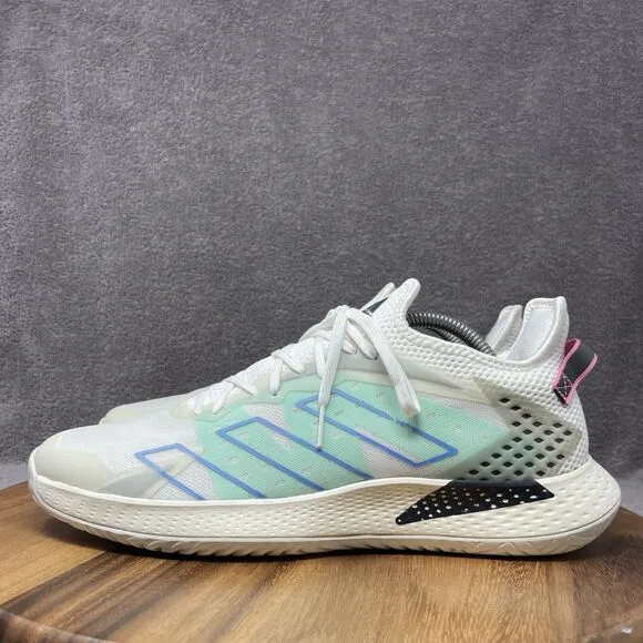 Adidas Defiant Speed SAMPLE Men's Size 9 White Pickleball Tennis Shoes GZ1425