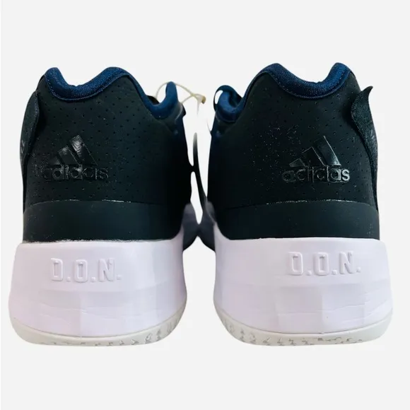 Adidas D.O.N. Mitchell Issue 4 Navy Basketball Shoes GY6506 Men's Size 9.5