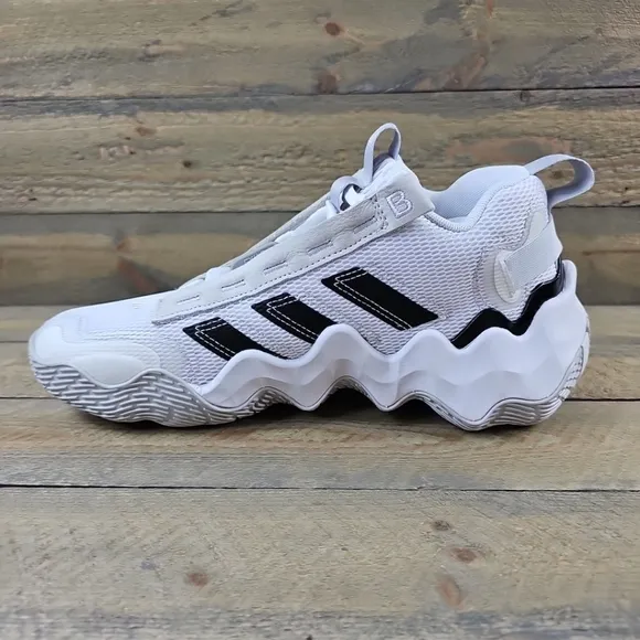 adidas Exhibit B Men's Basketball Shoes White/Black/Grey