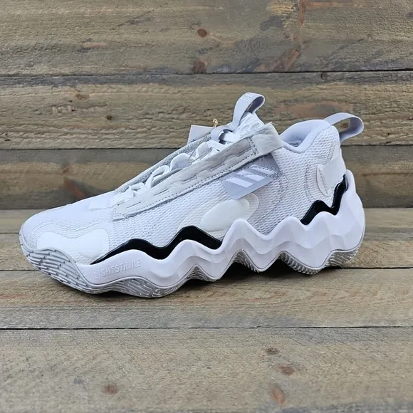 adidas Exhibit B Men's Basketball Shoes White/Black/Grey