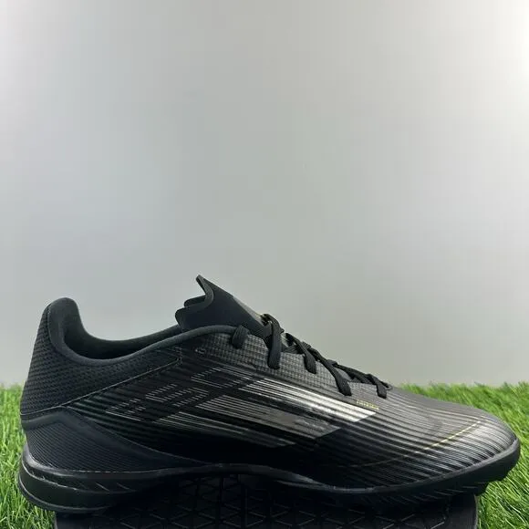 Adidas F50 League TF Men Size 9.5 Black Turf Soccer Football Shoes IF1337 NEW
