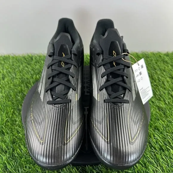 Adidas F50 League TF Men Size 9.5 Black Turf Soccer Football Shoes IF1337 NEW