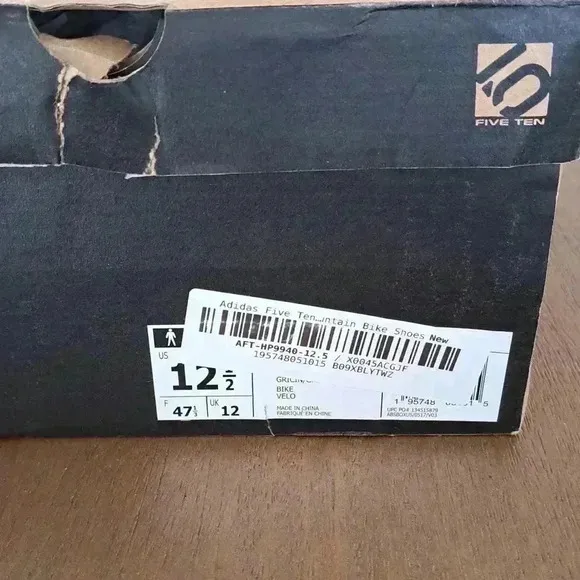 adidas Five Ten Freerider Mountain Bike Shoes - Color: Grey/Bronze - Size: 12.5