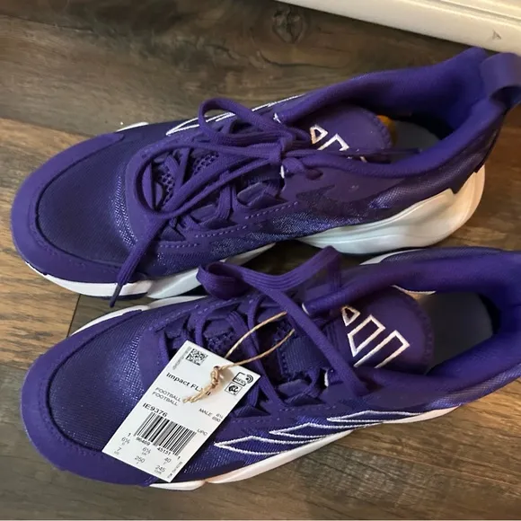Adidas Flex 2 Turf Training Shoes Team College Purple RARE Men’s Size 7 IE9376