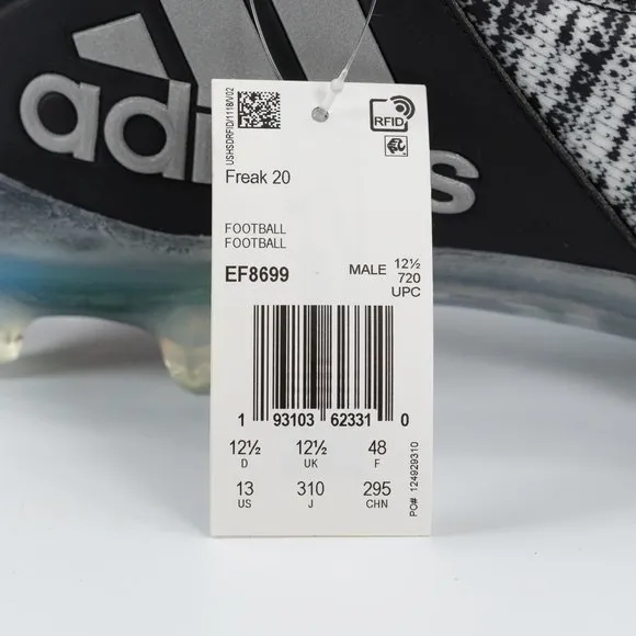 Adidas Freak 20 'Rainbow Sole' EF8699 Football Cleats size 10 - 13