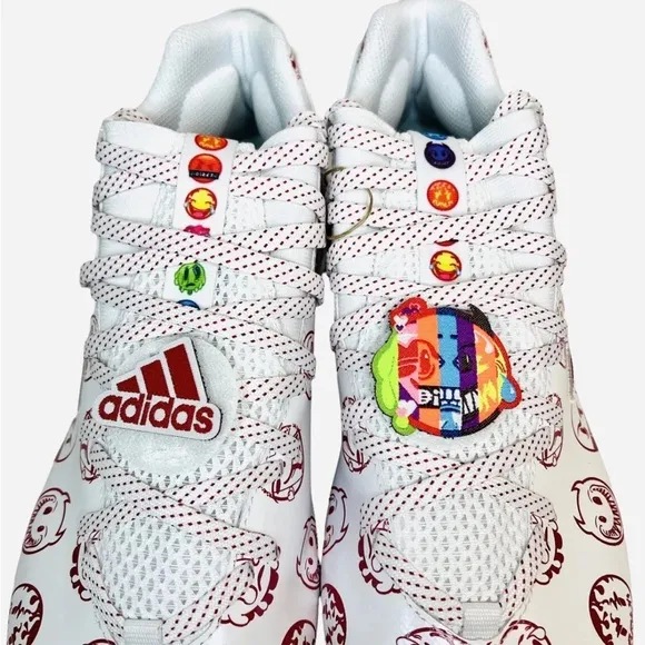 Adidas Freak 22 Big Mood GZ6901 Emoji White/Red Football Cleats Men's Shoes